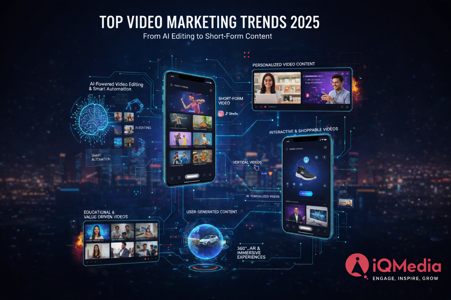 Top Video Marketing Trends 2025: From AI Editing to Short-Form Content