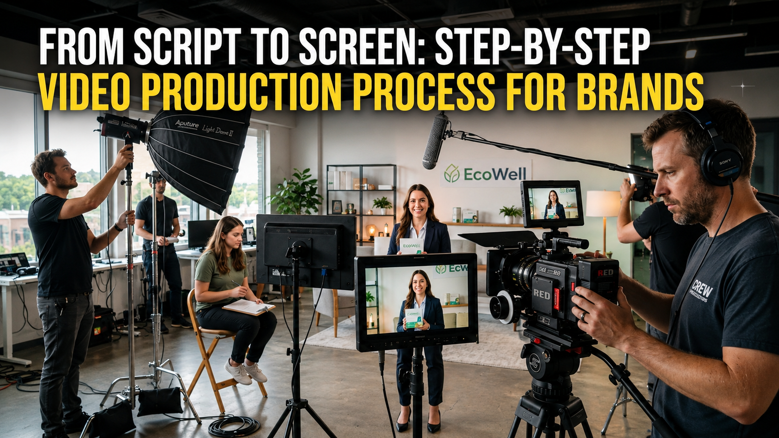 From Script to Screen: Step-by-Step Video Production Process for Brands