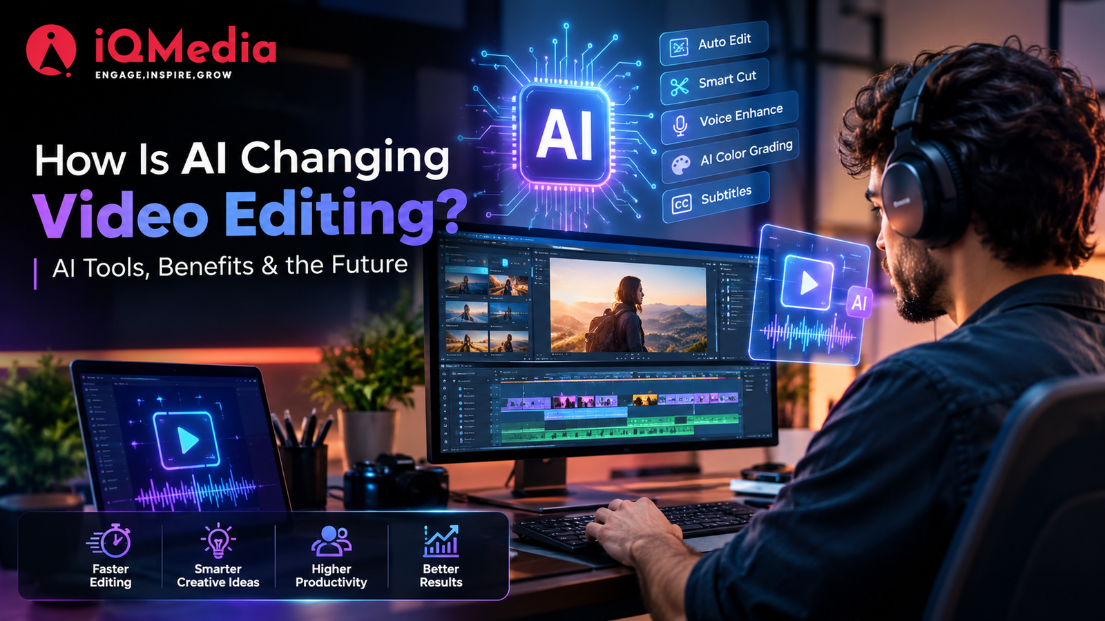 How Is AI Changing Video Editing? AI Tools, Benefits & the Future