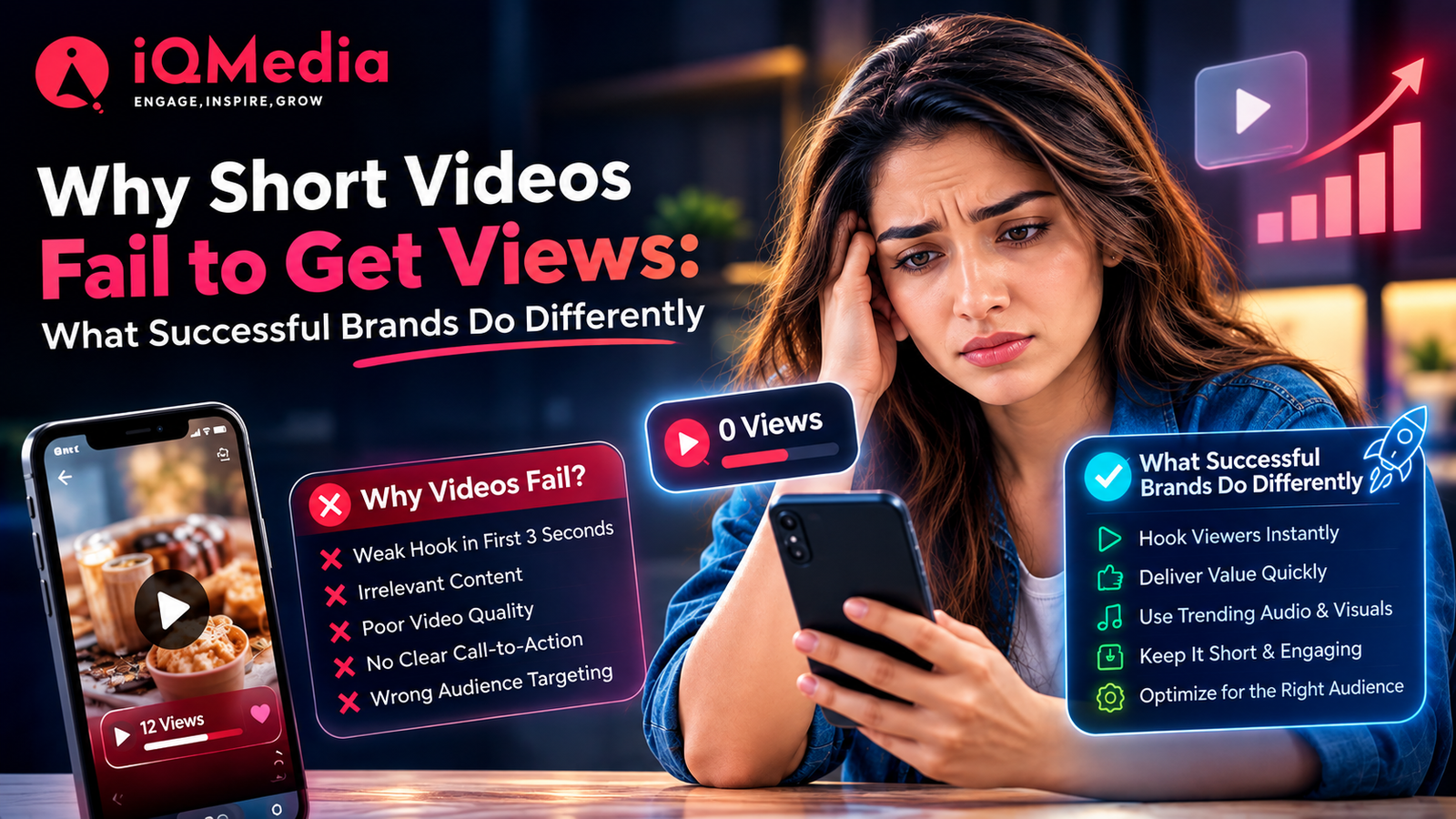 Why Short Videos Fail to Get Views: What Successful Brands Do Differently