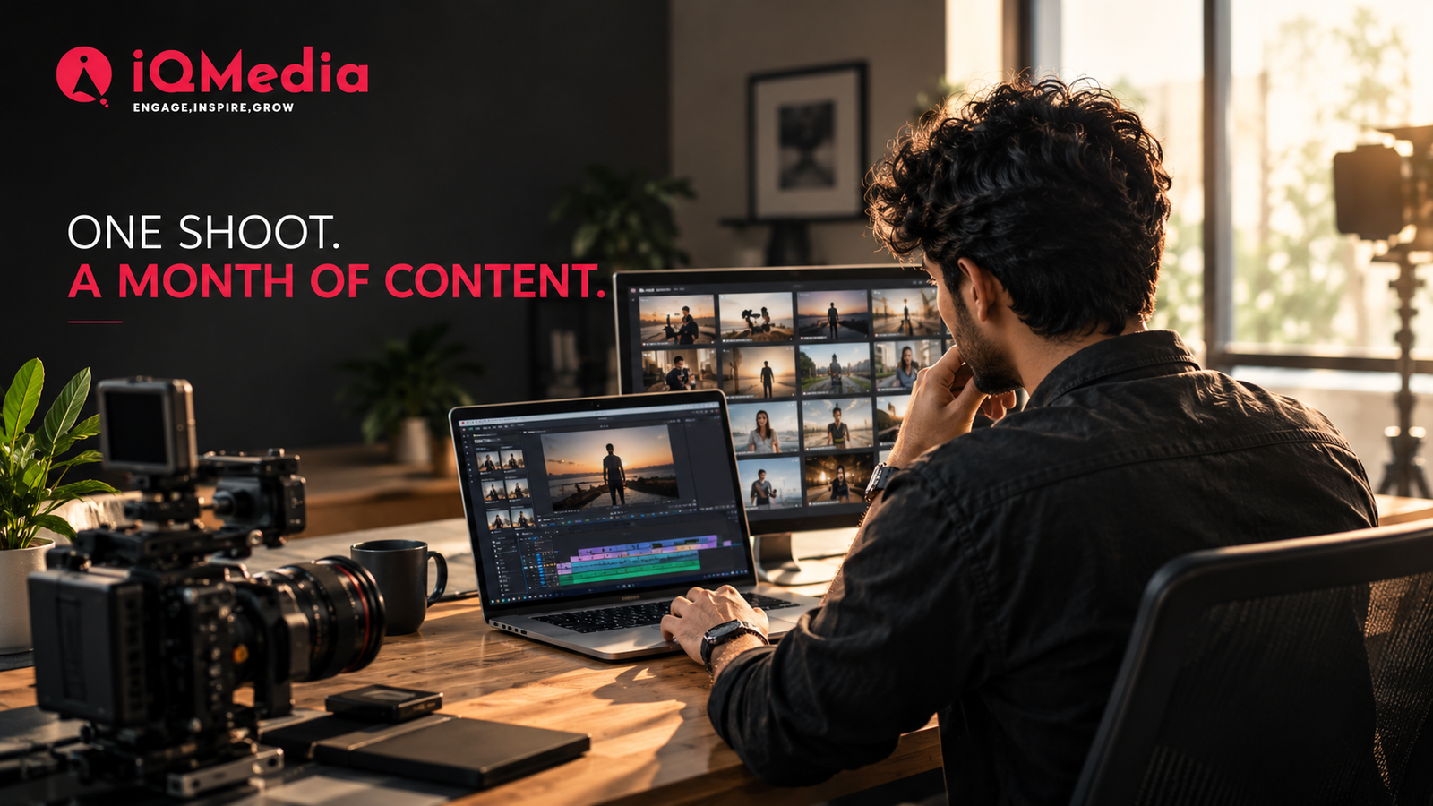 How to Turn One Video Shoot Into a Month of Social Media Content