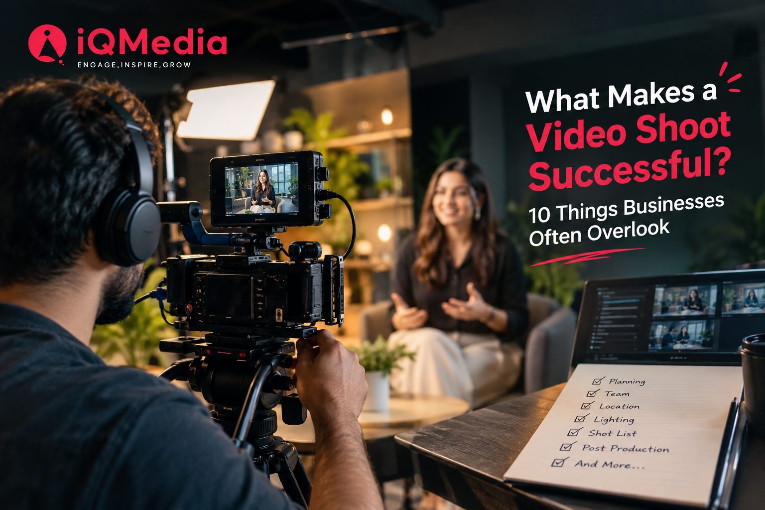 What Makes a Video Shoot Successful? 10 Things Businesses Often Overlook