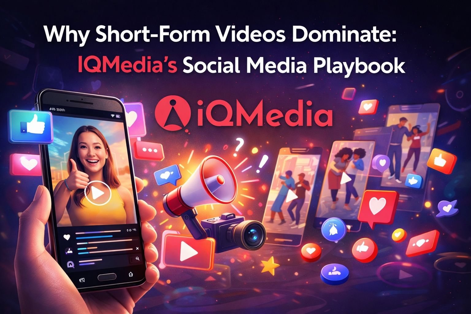 Why Short-Form Videos Dominate: IQMedia's Social Media Playbook